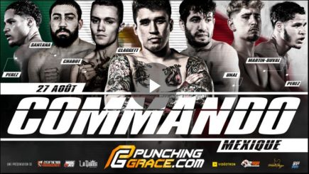 Eye of the Tiger Management and Punching Grace present the COMMANDO series : Claggett vs. Lopez