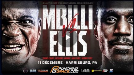 Eye of the Tiger Management and Punching Grace is proud to present Christian Mbilli vs. Ronald Ellis.