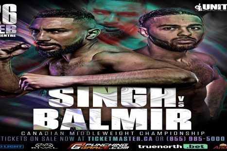 United Boxing Promotions présente Singh vs Balmir