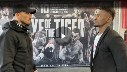Eye of the Tiger Management presents Christian Mbilli and Nadjib Mohammedi face off documentary