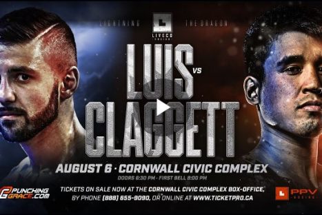 LIVECO and Punching Grace present : Tony Luis vs Steve Claggett – 06 08 2022