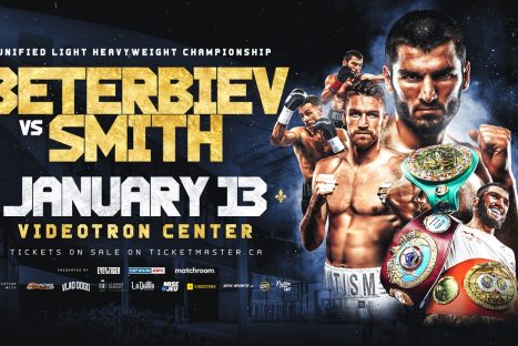 Beterbiev vs Smith 13 01 2024